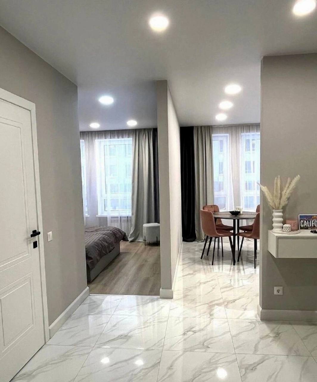 Однокомнатная квартира 45 м2